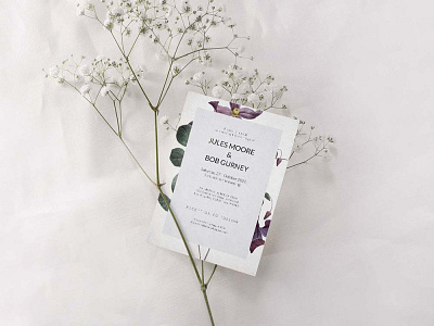 Free Beautiful Wedding Invitation Template