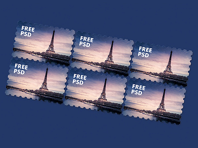 Free Marks and Stamps PSD Mockups