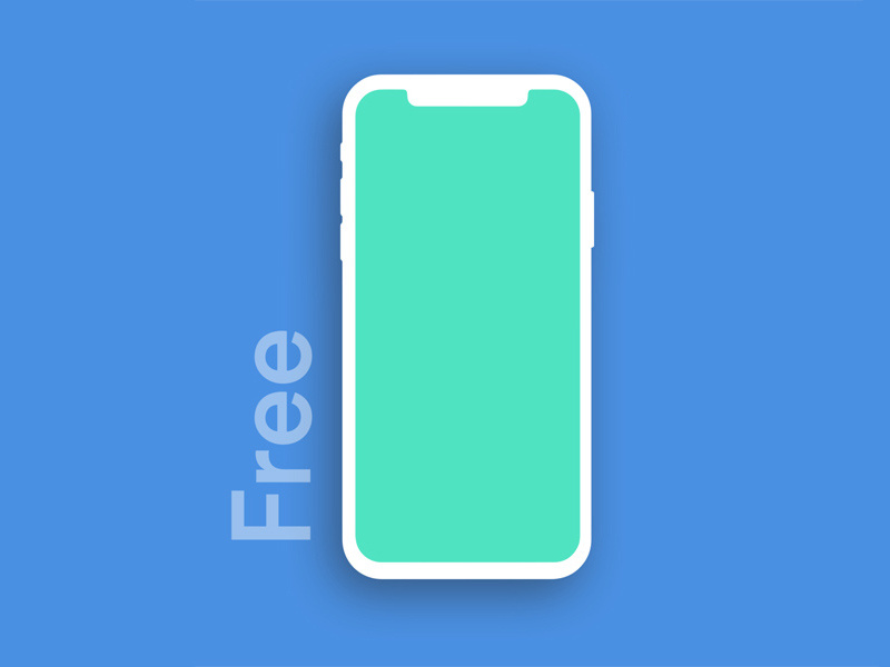 Free Iphone X Mockup Clay Version mockup template mock-up mockup design free iphone mockup iphone mockup mockups mockup psd mockup interface design freebies freebie