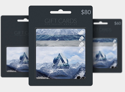 Free Gift Card Mockup design freebie freebies interface mockup mockup design mockup psd mockup template mockups