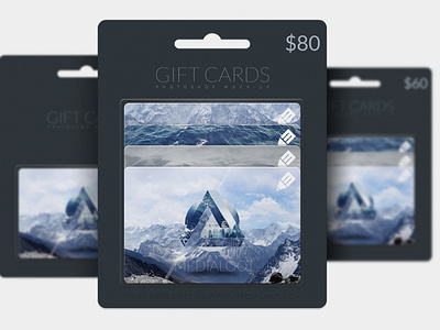 Free Gift Card Mockup