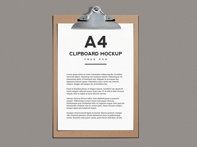 Download Clipboard Mockup Designs Themes Templates And Downloadable Graphic Elements On Dribbble