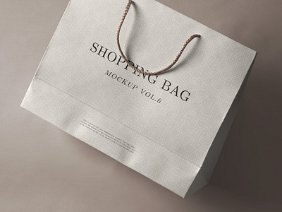 Free Shopping Bag Mockup