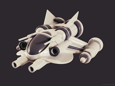Toy spacecraft 🚀 3d design magicacsg magicavoxel sdf space spacecraft spaceship toy toys