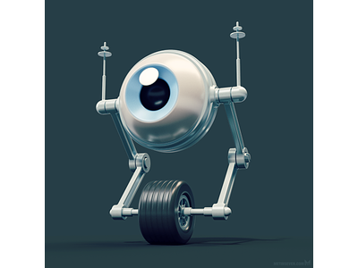Wi-Feye robot character concept 🤖