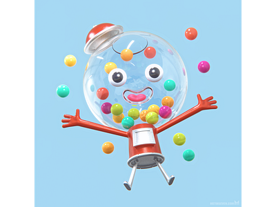 Happy gumball machine 😃