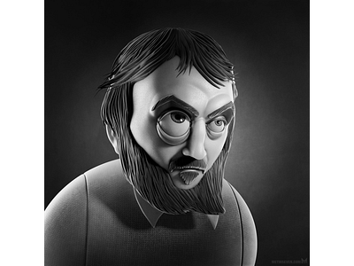 Stanley Kubrick 🎥 illustration