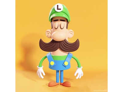 Luigi characterdesign