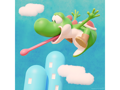 Dribbble - franks-beans-yoshi-eggs-dribbble-1.png by Jimadorii