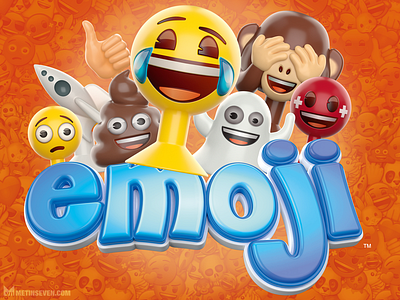 3D Emoji toy models