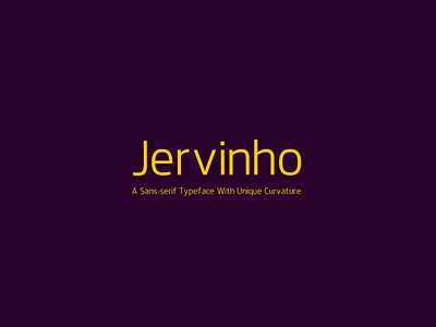 Jervinho  Typeface