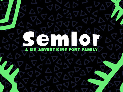 Semlor Font Family advertising carton comic font font design font family funny game retro