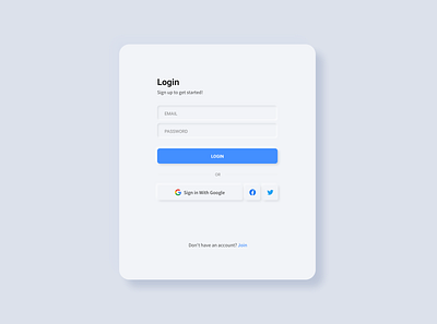 Login daily 100 challenge dailyui