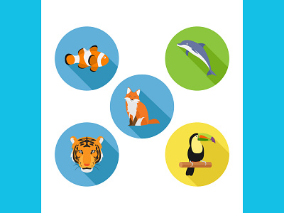 Minimalism Animal Flat Icon