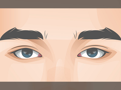 my eye art behance character creative design fiverr fiverrs illustration illustrator portrait vector vexel work