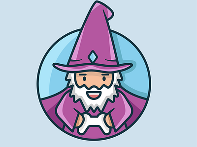 Wizard Gaming Logo adobe adobe illustrator brand identity creative design illustration inspire log identity logo logotype sketch vector