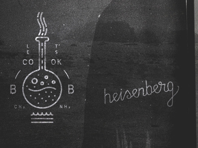 let'scook breaking bad cook heisenberg logo mark symbol