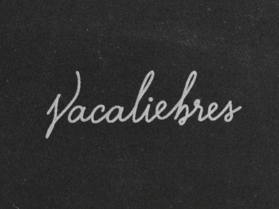 vacaliebres letters draw hand drawn type handwrite lettering script type typography vacaliebres