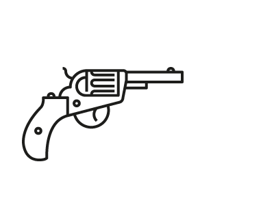 Bang! bang colt pistol pistola pistolero revolver shoot shooting