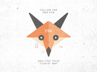 Find Your Way clever find follow fox logo monito smart volpe vulpes way