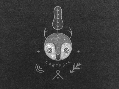 Santeria carcosa esoteric haiti logo louisiana magic mark mystic occult santeria symbol voodoo