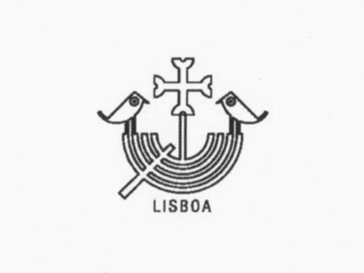 Lisboa Symbol birds city cross emblem lisboa lisbon logo marks portugal portuguese sgtmartinho ship