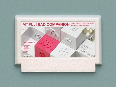 MT. FUJI BAD COMPANION 16bit famicase fuji japan meteor namco nintendo odette sega snes tokyo vacaliebres videogame