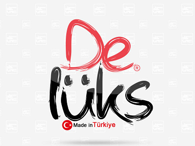 deluks logo design branding design icon logo typography