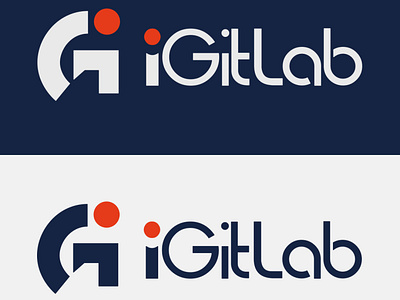 iGitLab logo Design design illustration logo typography vector