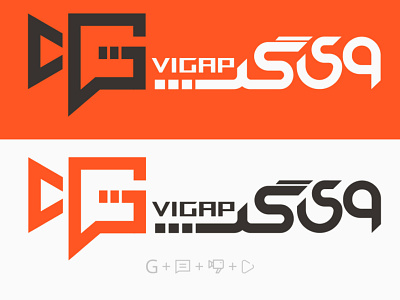 webinar site logo design flat illustration logo typography website