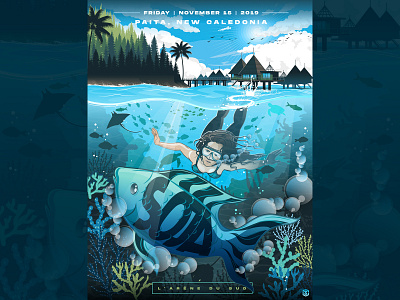 SOJA - Paita, New Caledonia - Limited Edition Concert Poster