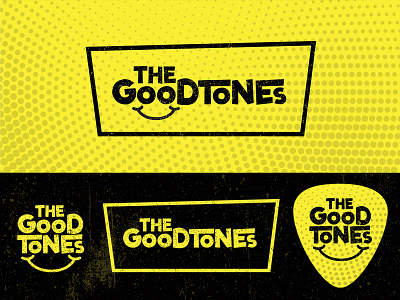 The GoodTones - Logo (Ska/Punk/Reggae/Rock) branding logo minimal music typogaphy