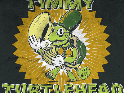 Timmy Turtlehead Tee Design club jelly month of the