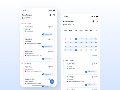 Appointment App app design ui uidesign uiux ux