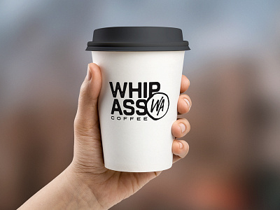 Whipass Round 1 branding coffee cup drink logo restaurant