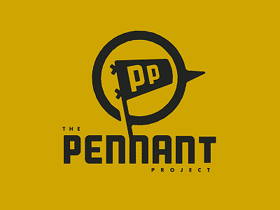 Pennant Project Alt baseball basketball football icon logo pennant sports typography