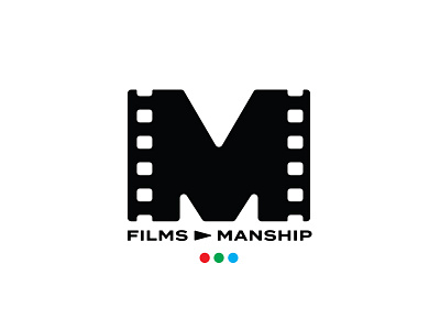 Films At Manship film icon movie movies retro rgb theater typography vintage