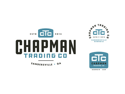 Chapman Trading Co company monogram outdoor print rugged screenprint trading