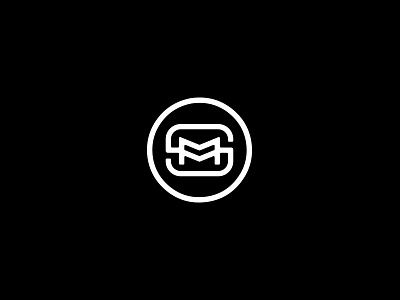 SMM Monogram logo makers monogram southern typography vintage