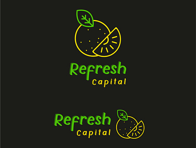 Refresh Capital Logo creative graphic design illustration logo logode logodesign vector