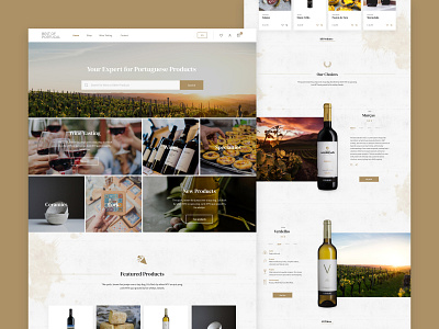 Best of Portugal Online Shop online shop portugal redesign shop traditional ui design ux design wine shop