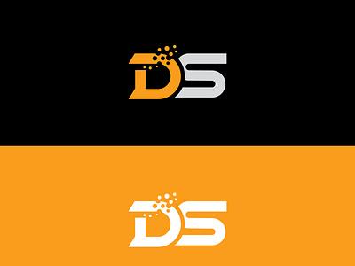Creative DS Letter Logo  DS logo image vector