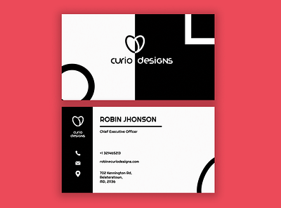 Visiting Card art branding card design figma flat graphic design illustrator logo minimal vector visiting card