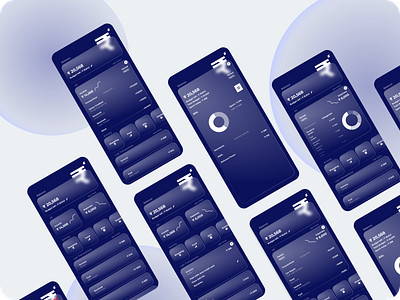 Income Expenditure app design figma glass effect glassmorphism glassy graphic design illustration minimal mirror typography ui