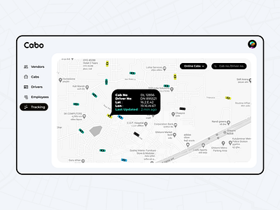 Cabo app black cab cab booking car pooling clean concept design figma graphic design illustration management app minimal tracking app ui ux web