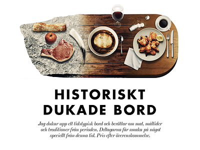 History House Web design food history identity illustration landing ui web