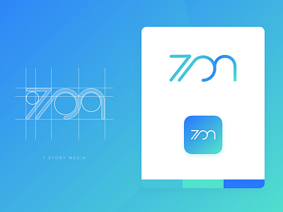 7 Story Media - 7sm branding design logo typ typography