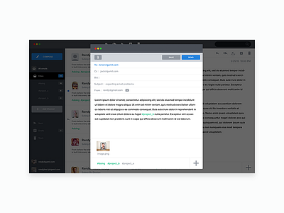 Slack for email client