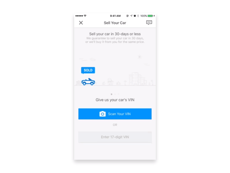 Beepi - Sell side Onboarding #1