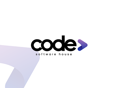 Code Logo code design house identity logo logotype purple software